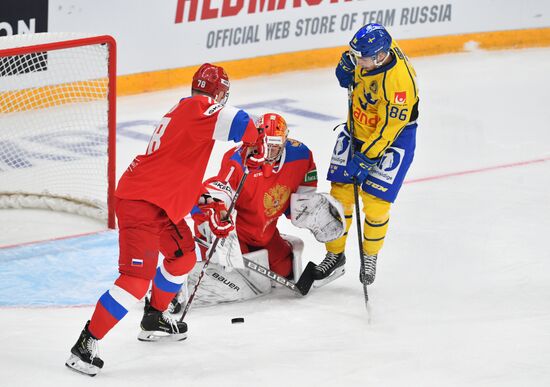 Хоккей. Кубок Первого канала. Швеция - Россия
