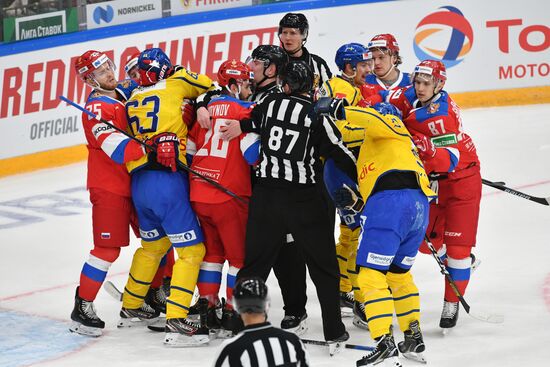 Хоккей. Кубок Первого канала. Швеция - Россия