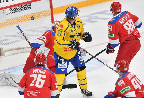 Хоккей. Кубок Первого канала. Швеция - Россия