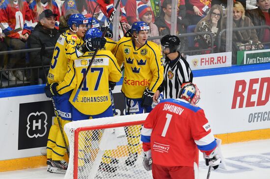 Хоккей. Кубок Первого канала. Швеция - Россия