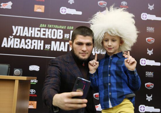 П/к бойца ММА Х. Нурмагомедова