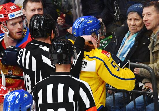 Хоккей. Кубок Первого канала. Швеция - Россия