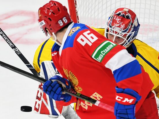 Хоккей. Кубок Первого канала. Швеция - Россия