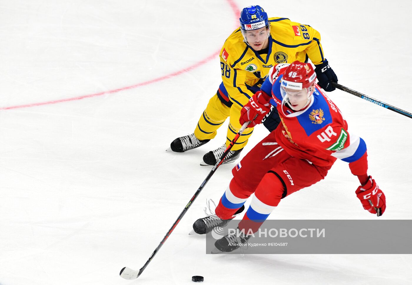 Хоккей. Кубок Первого канала. Швеция - Россия