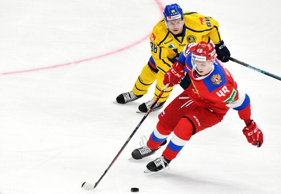 Хоккей. Кубок Первого канала. Швеция - Россия