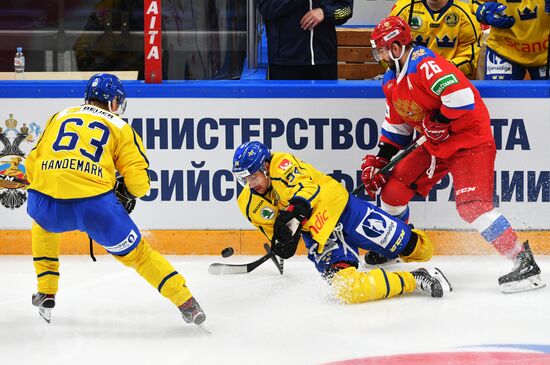 Хоккей. Кубок Первого канала. Швеция - Россия