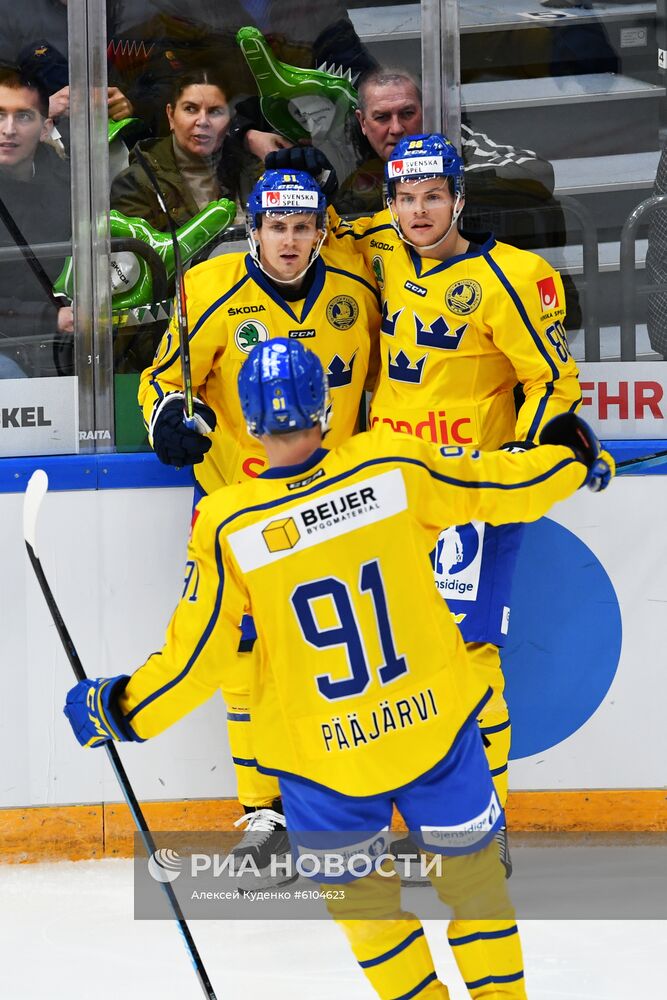 Хоккей. Кубок Первого канала. Швеция - Россия