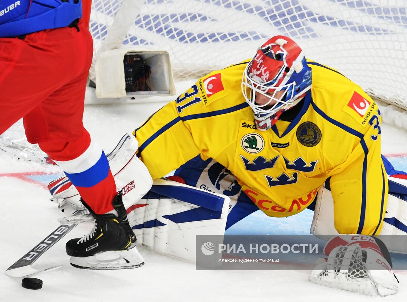 Хоккей. Кубок Первого канала. Швеция - Россия