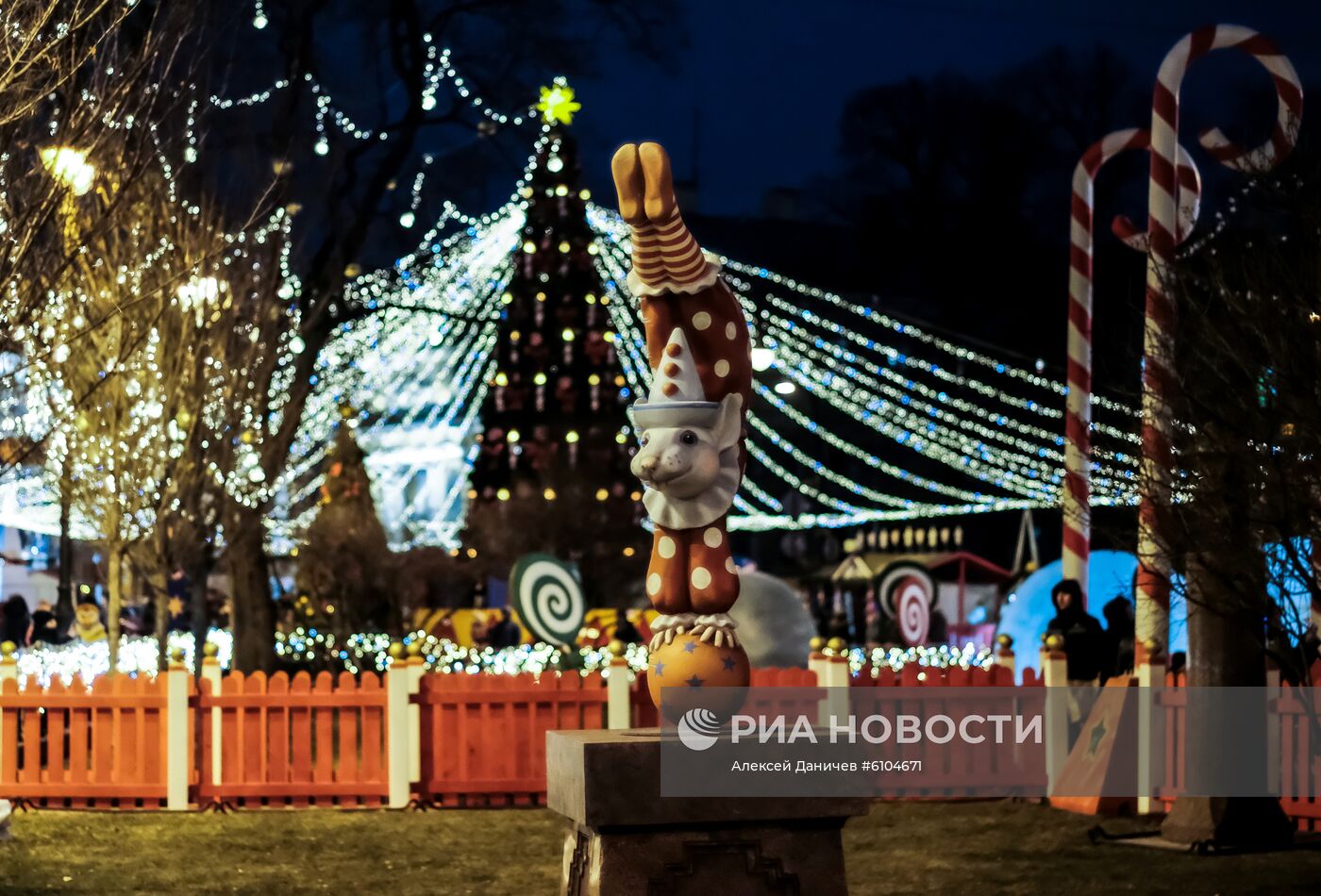 Рождественская ярмарка в Санкт-Петербурге