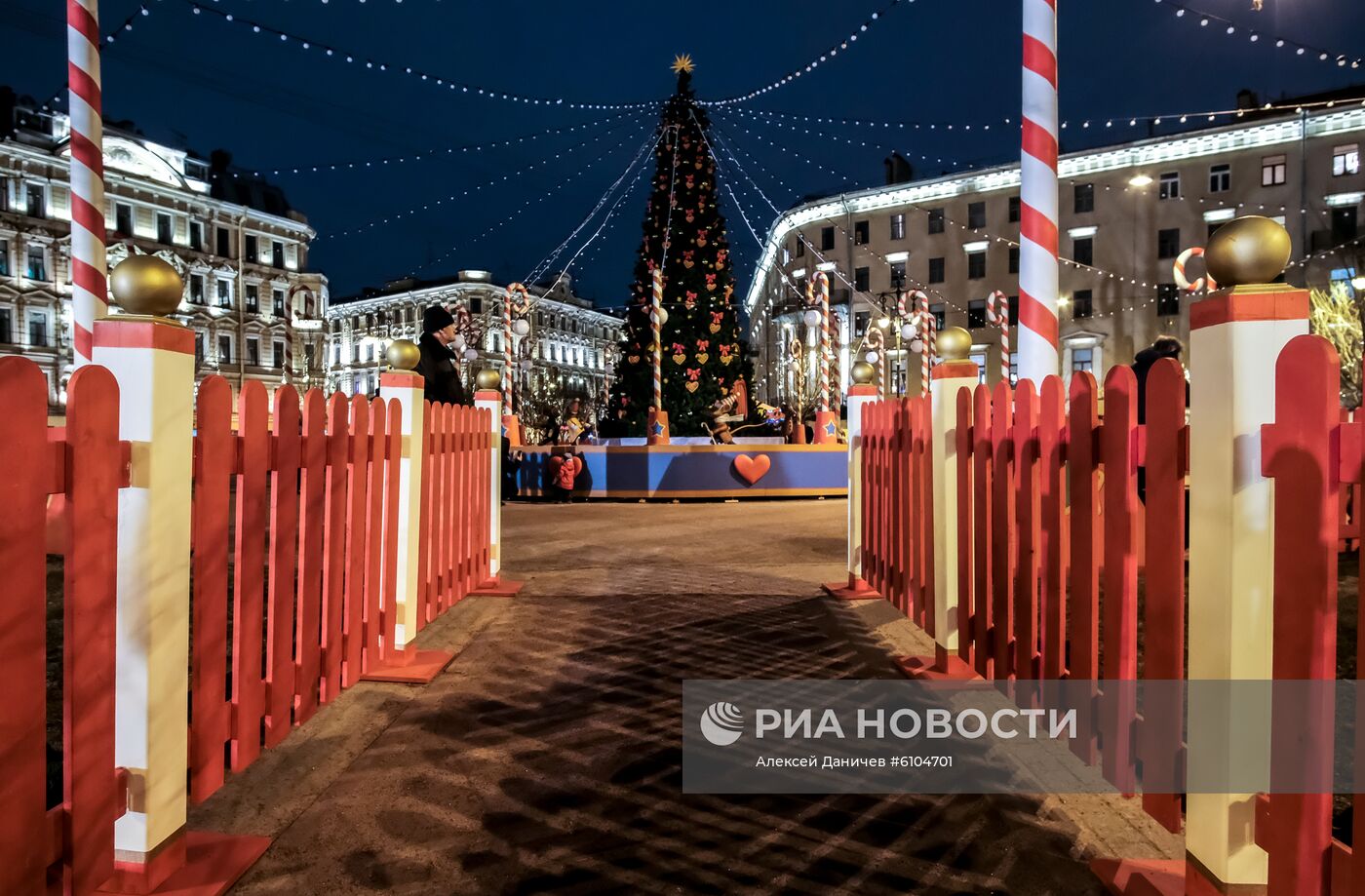 Рождественская ярмарка в Санкт-Петербурге