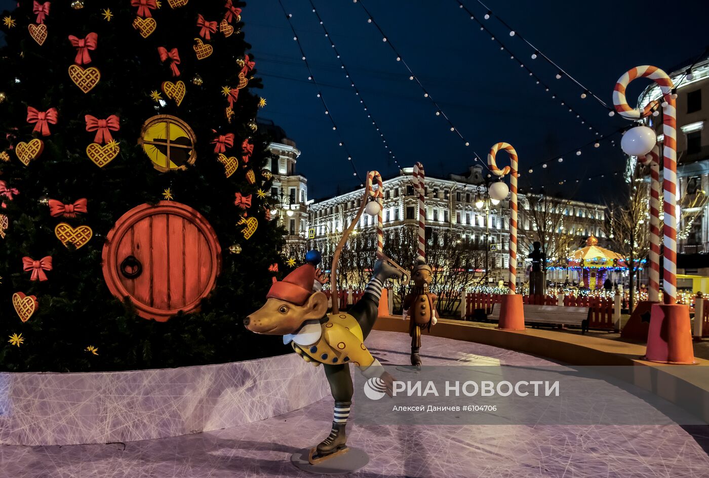 Рождественская ярмарка в Санкт-Петербурге