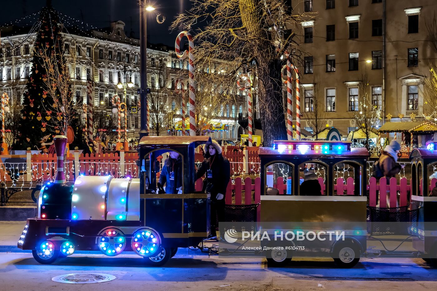 Рождественская ярмарка в Санкт-Петербурге