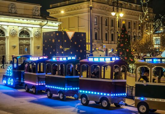 Рождественская ярмарка в Санкт-Петербурге