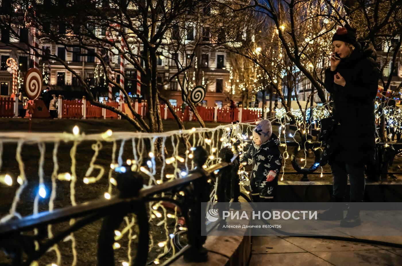 Рождественская ярмарка в Санкт-Петербурге