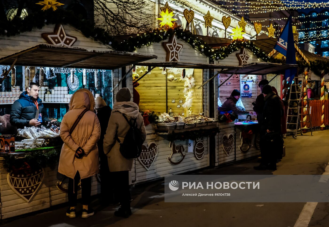 Рождественская ярмарка в Санкт-Петербурге