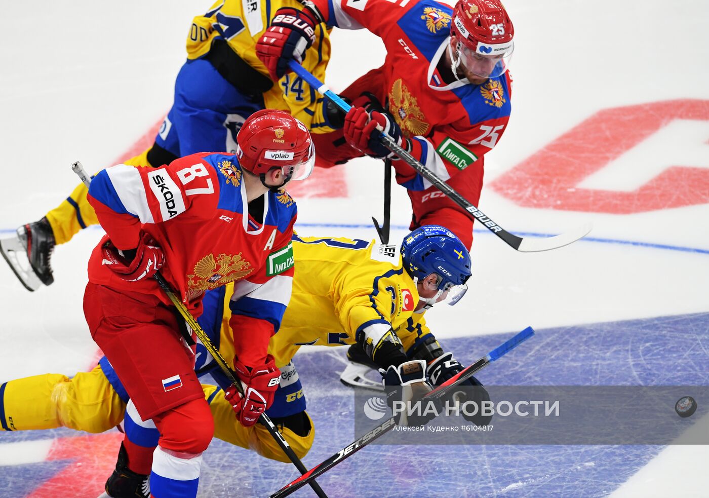 Хоккей. Кубок Первого канала. Швеция - Россия