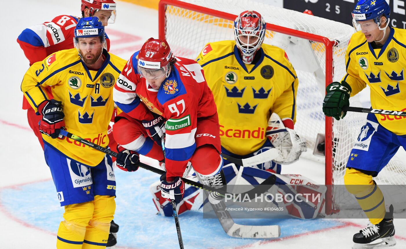 Хоккей. Кубок Первого канала. Швеция - Россия