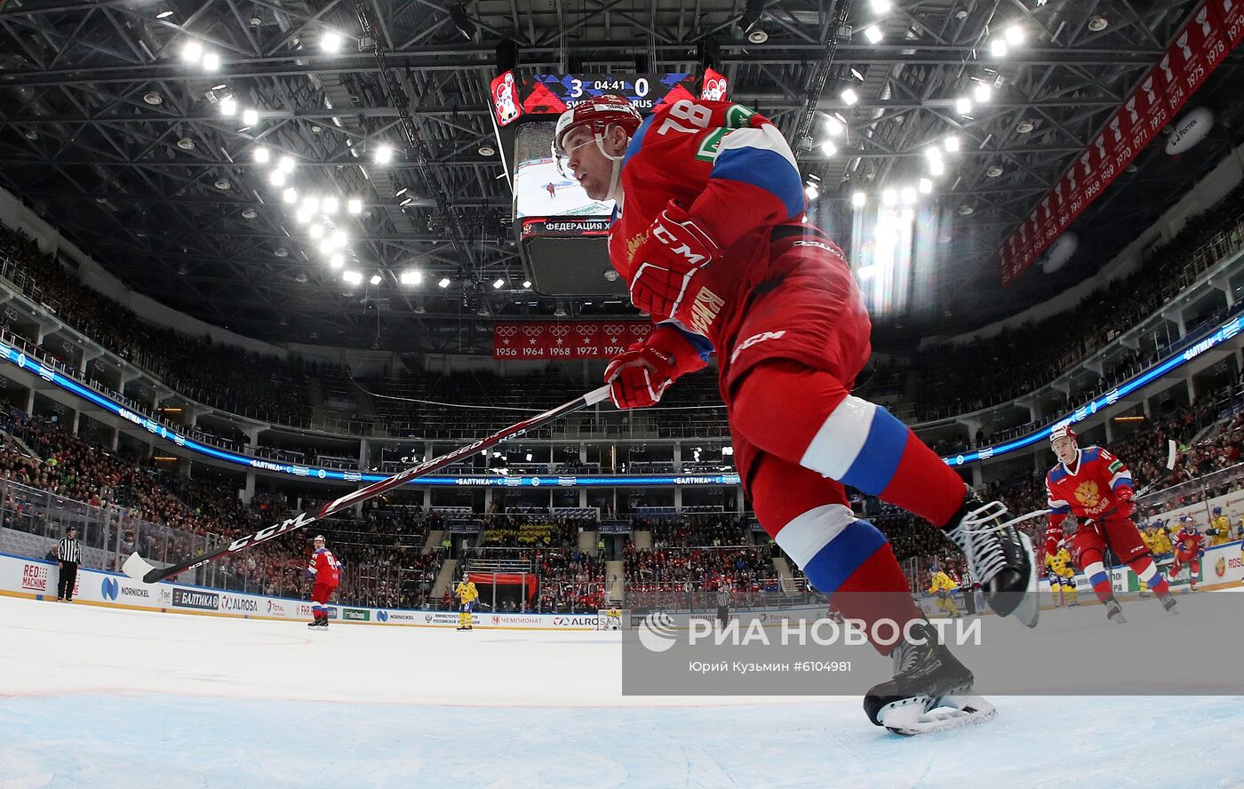 Хоккей. Кубок Первого канала. Швеция - Россия