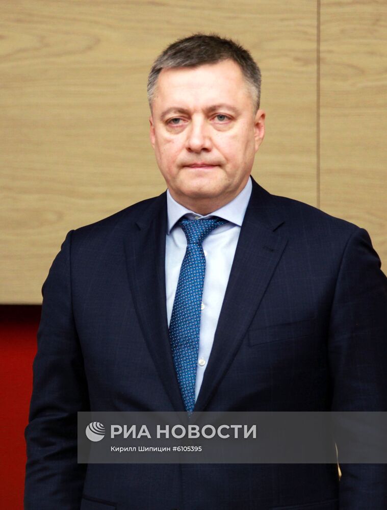 Представление врио губернатора Иркутской области И. Кобзева