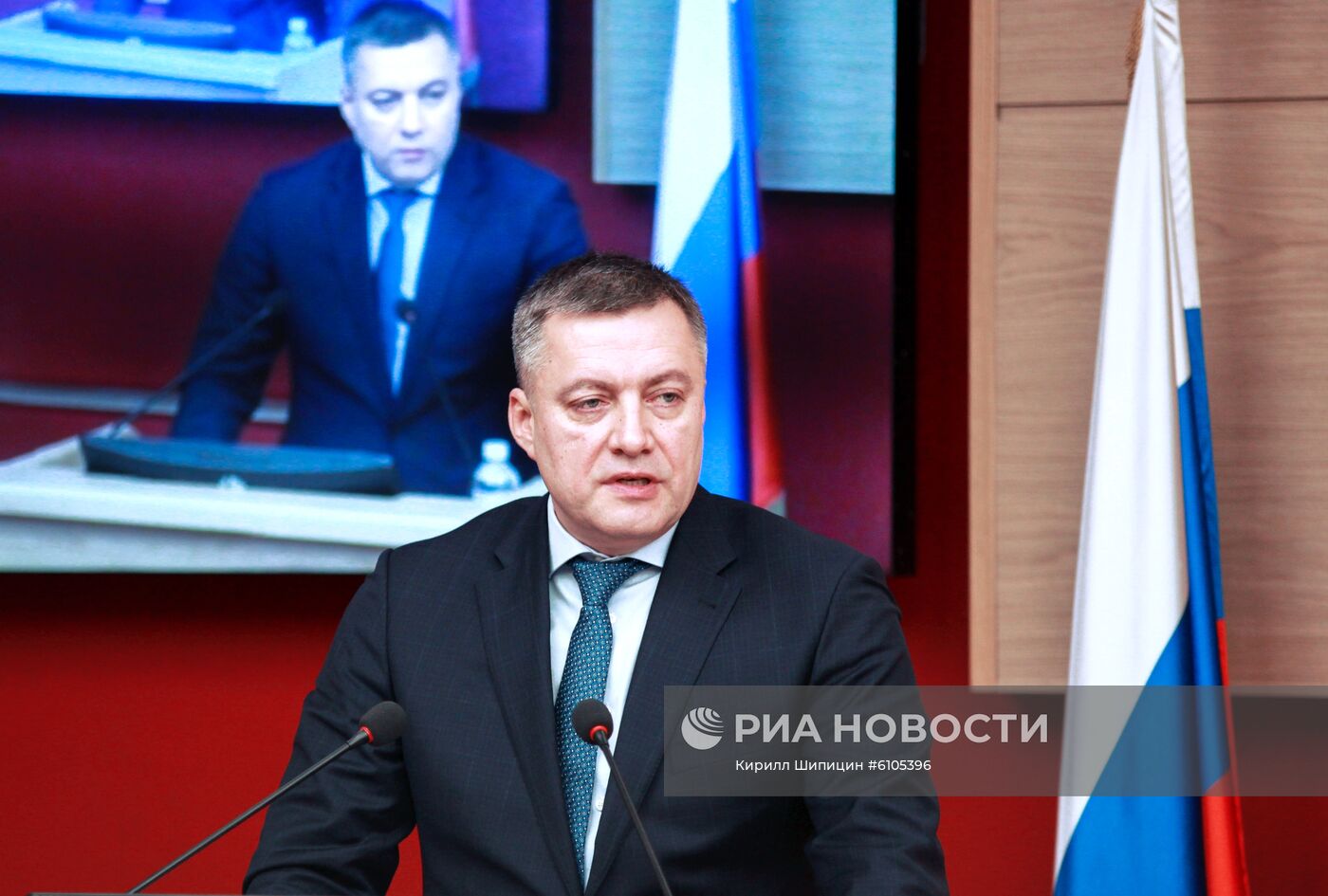 Представление врио губернатора Иркутской области И. Кобзева
