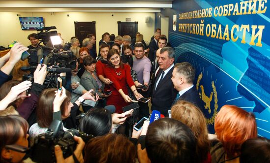 Представление врио губернатора Иркутской области И. Кобзева 