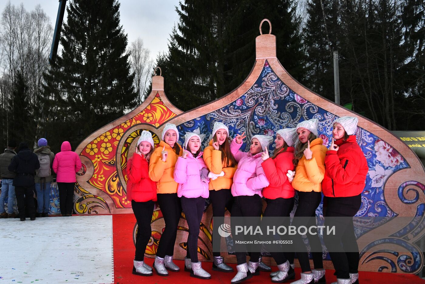 Рубка главной новогодней елки страны в Московской области