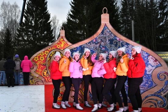 Рубка главной новогодней елки страны в Московской области