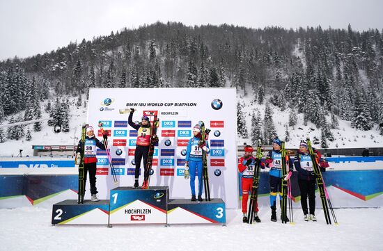 Биатлон. С. Миронова завоевала бронзу в спринте на II этапе КМ