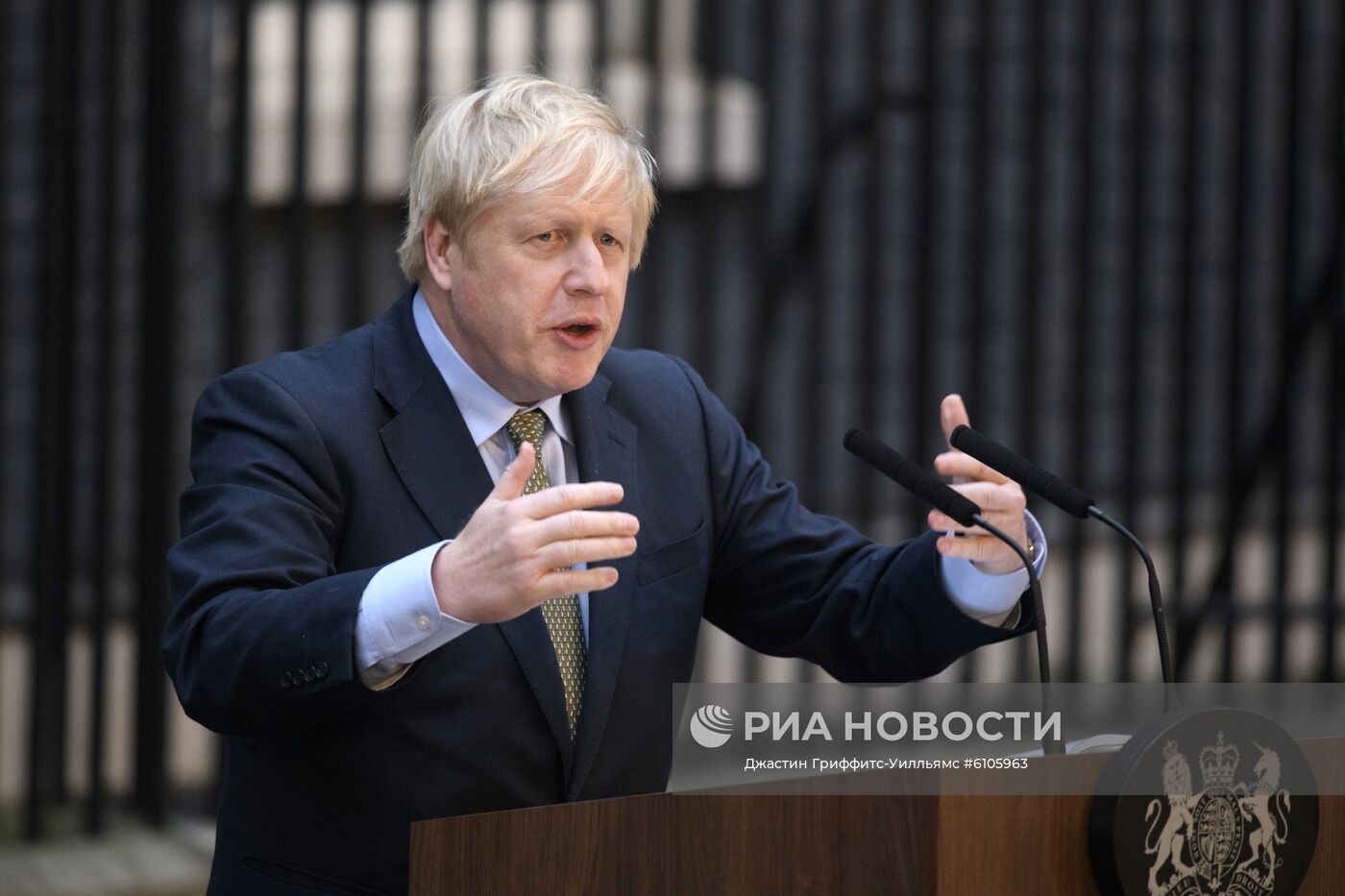 Выступление Б. Джонсона по итогам выборов в Великобритании