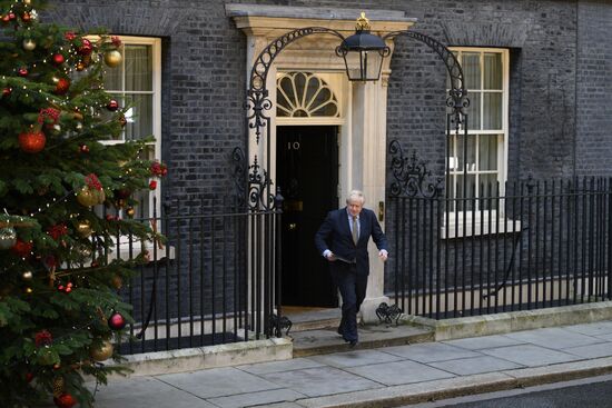 Выступление Б. Джонсона по итогам выборов в Великобритании