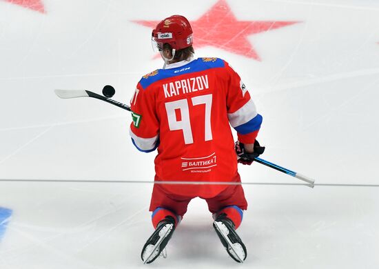 Хоккей. Кубок Первого канала. Матч Россия - Чехия