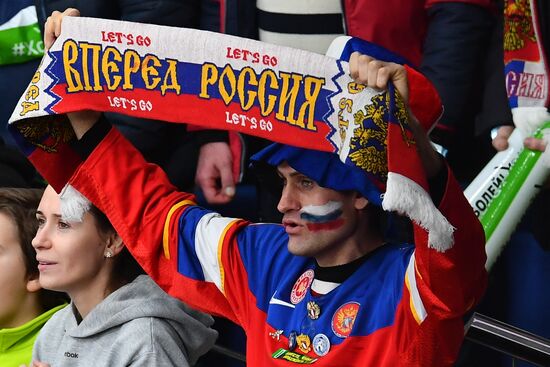 Хоккей. Кубок Первого канала. Матч Россия - Чехия