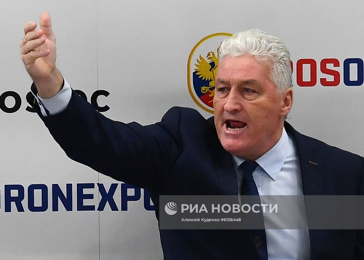 Хоккей. Кубок Первого канала. Матч Россия - Чехия