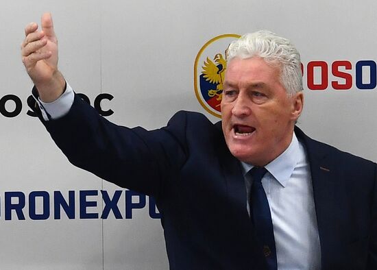 Хоккей. Кубок Первого канала. Матч Россия - Чехия