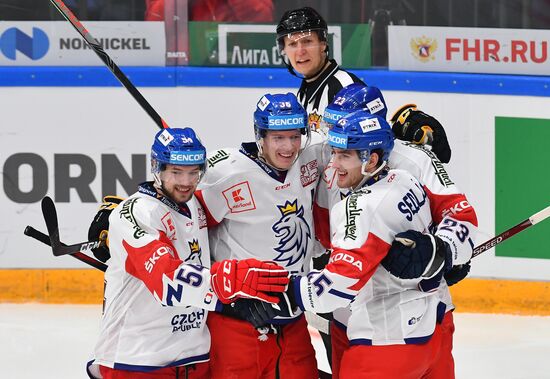 Хоккей. Кубок Первого канала. Матч Россия - Чехия