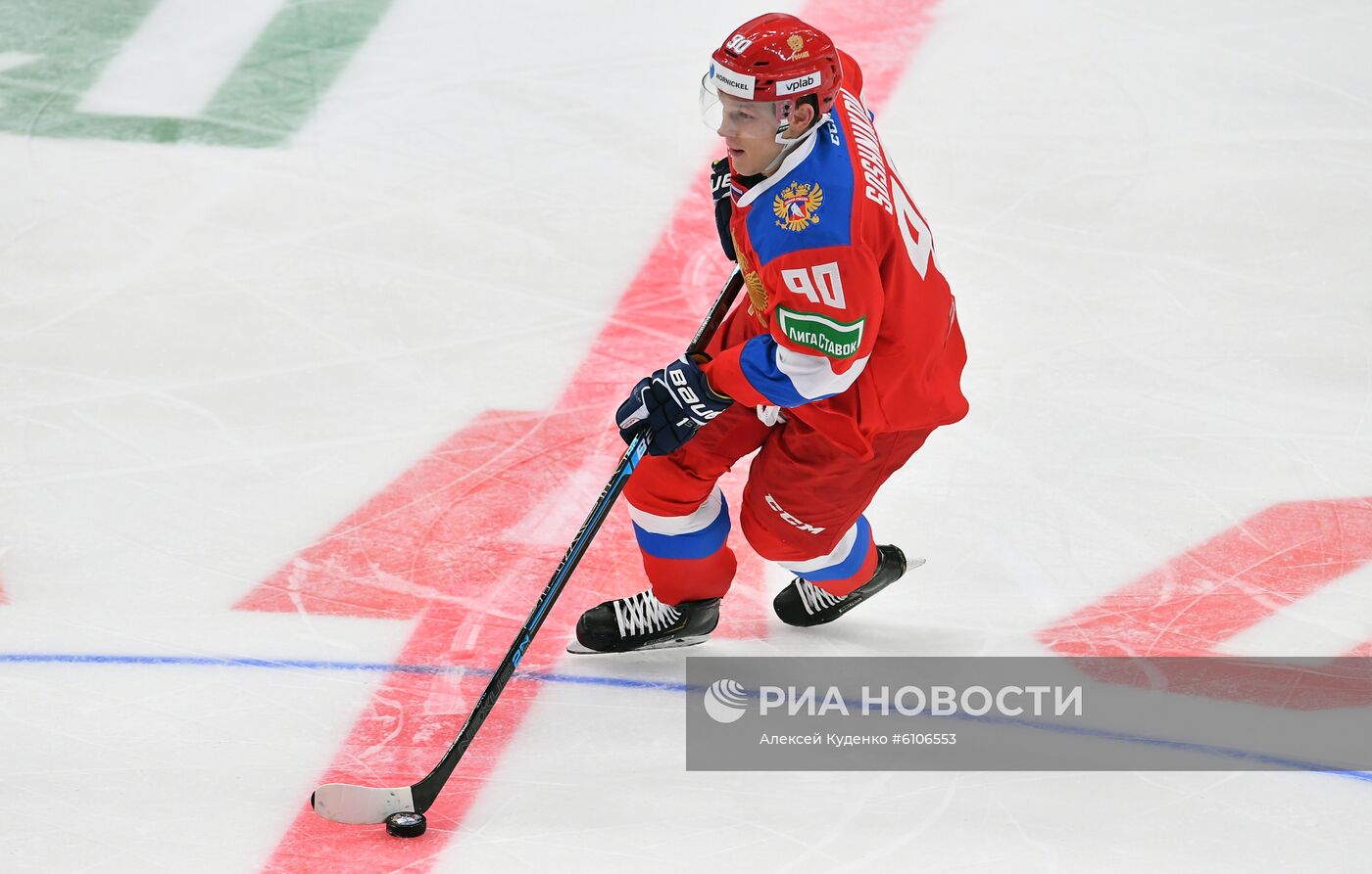 Хоккей. Кубок Первого канала. Матч Россия - Чехия