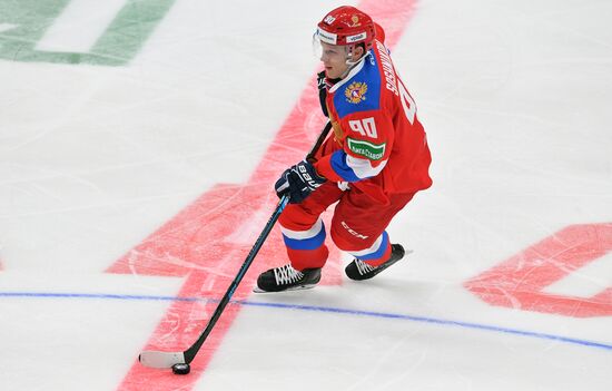 Хоккей. Кубок Первого канала. Матч Россия - Чехия