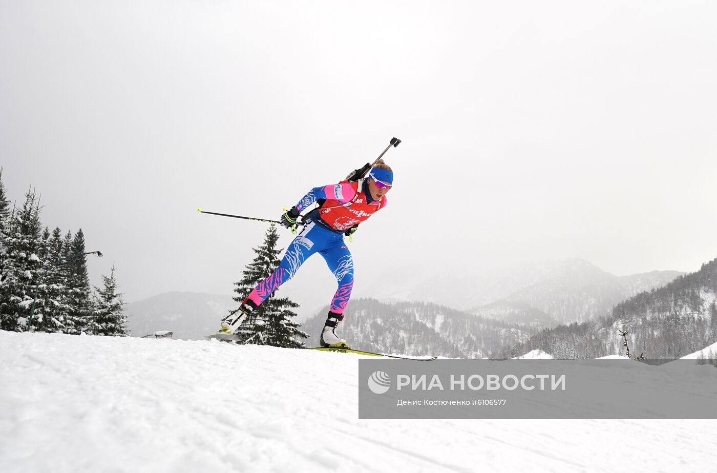 Биатлон. Женская сборная России завоевала серебро на II этапе КМ