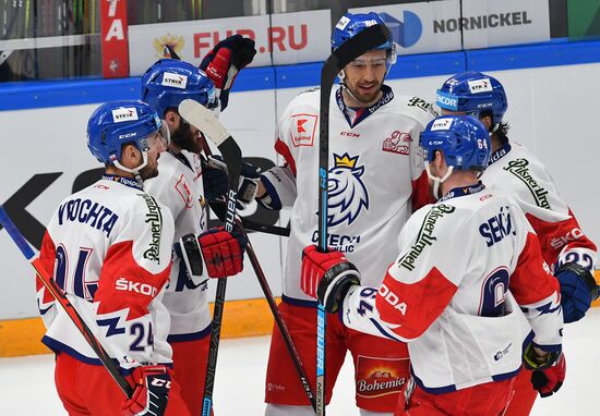 Хоккей. Кубок Первого канала. Матч Россия - Чехия
