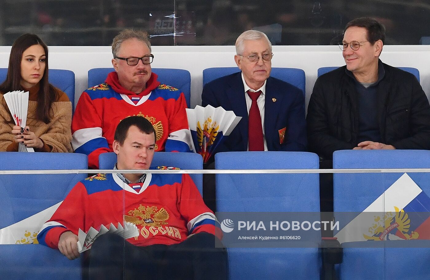 Хоккей. Кубок Первого канала. Матч Россия - Чехия