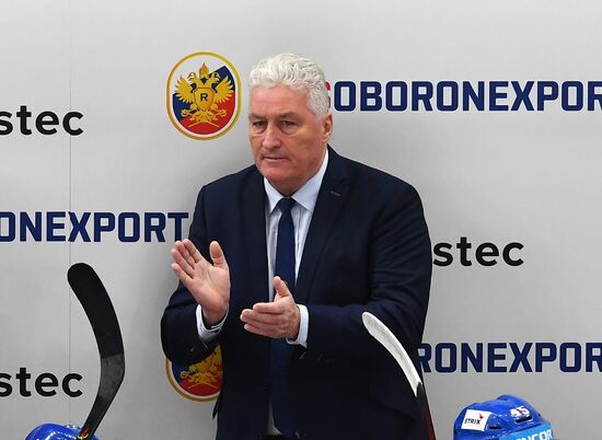 Хоккей. Кубок Первого канала. Матч Россия - Чехия