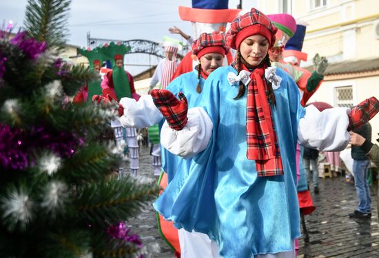 Фестиваль "Санта-Клаус отдыхает - на арене Дед Мороз" в Крыму