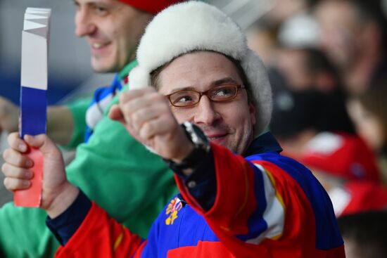 Хоккей. Кубок Первого канала. Матч Россия - Чехия