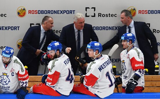 Хоккей. Кубок Первого канала. Матч Россия - Чехия
