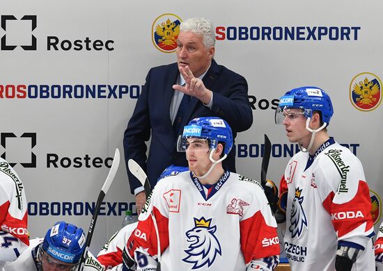 Хоккей. Кубок Первого канала. Матч Россия - Чехия