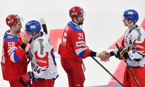 Хоккей. Кубок Первого канала. Матч Россия - Чехия