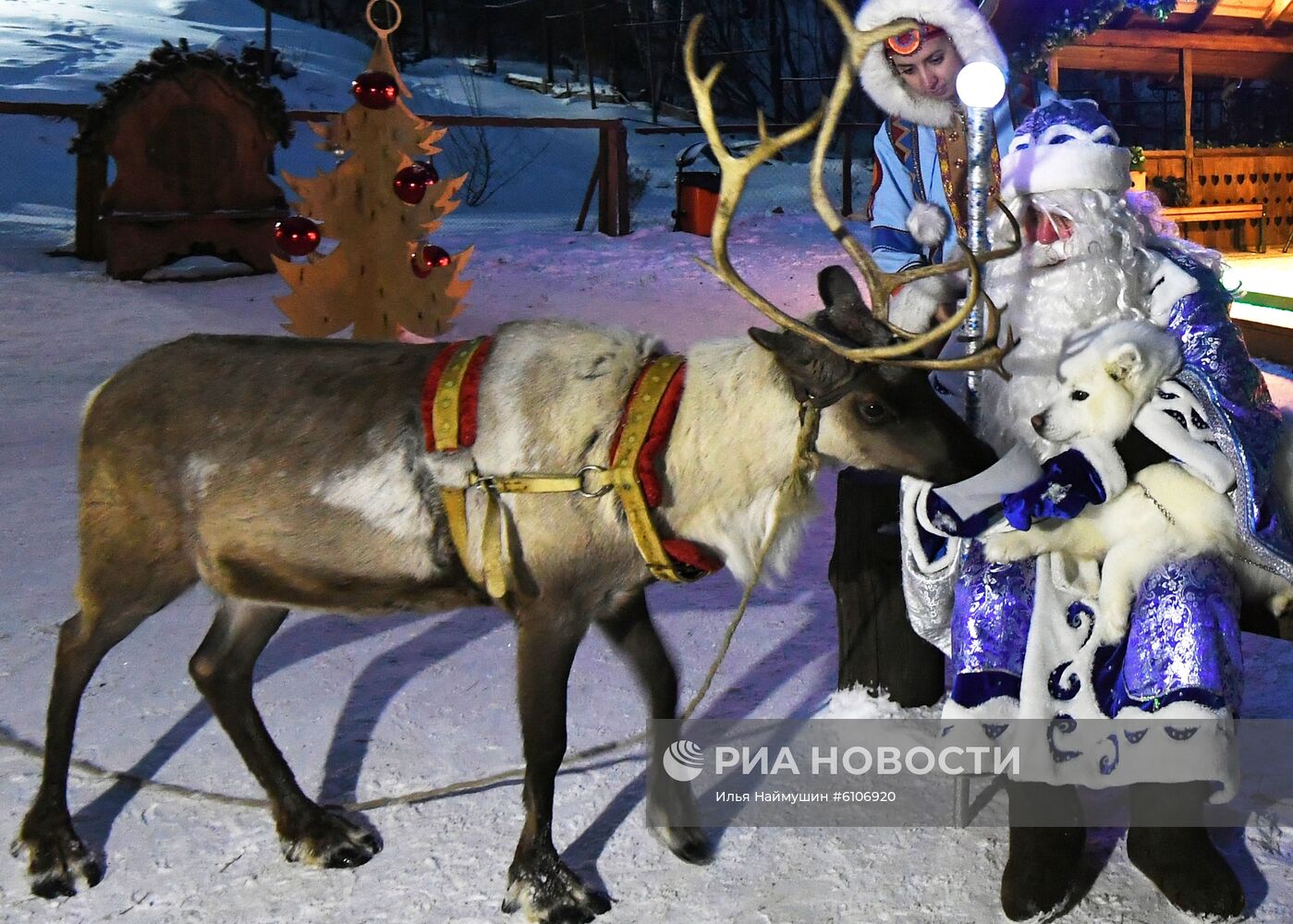 Заимка Деда Мороза под Красноярском