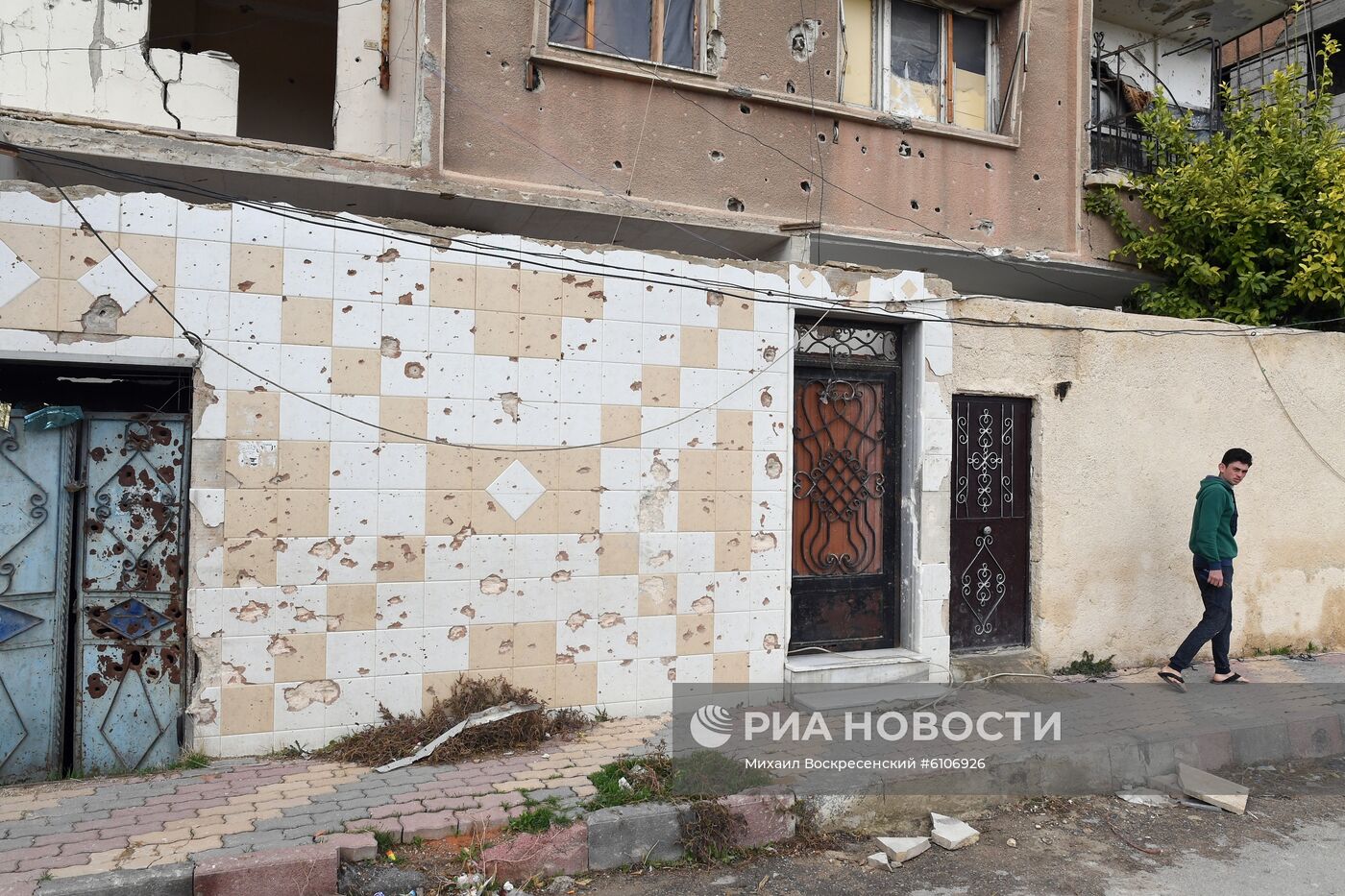 Город Дума в окрестностях Дамаска