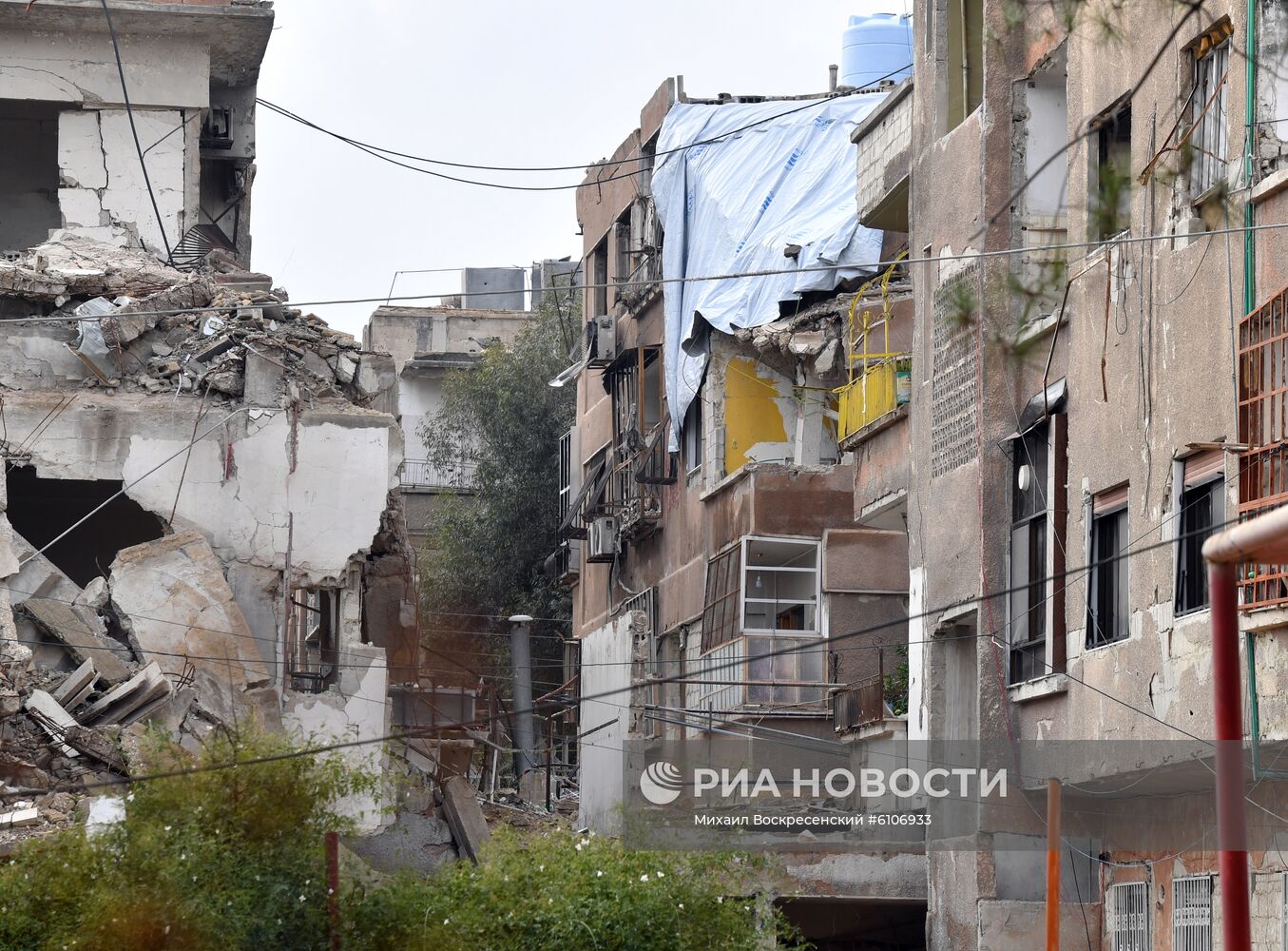 Город Дума в окрестностях Дамаска