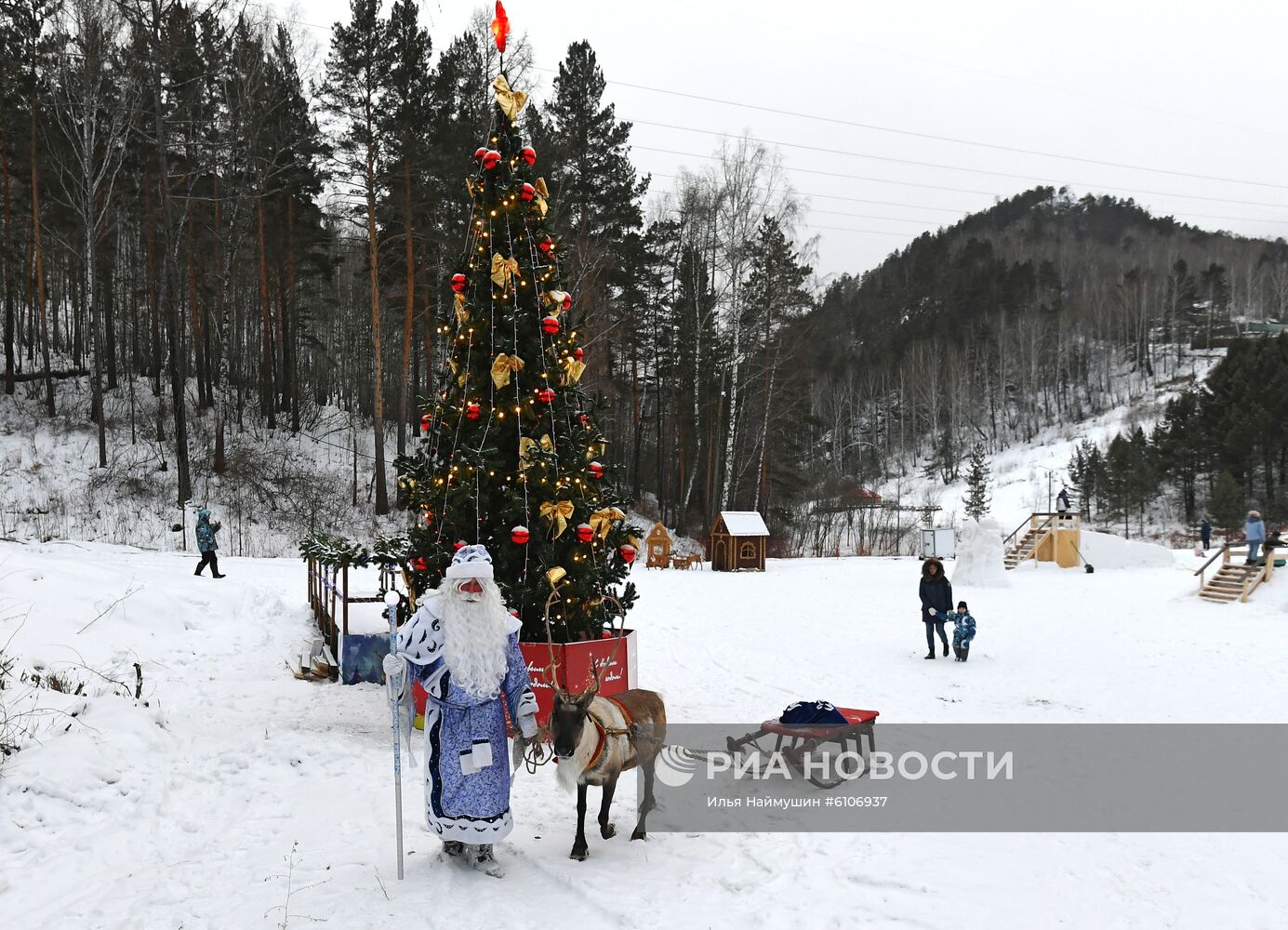 Заимка Деда Мороза под Красноярском
